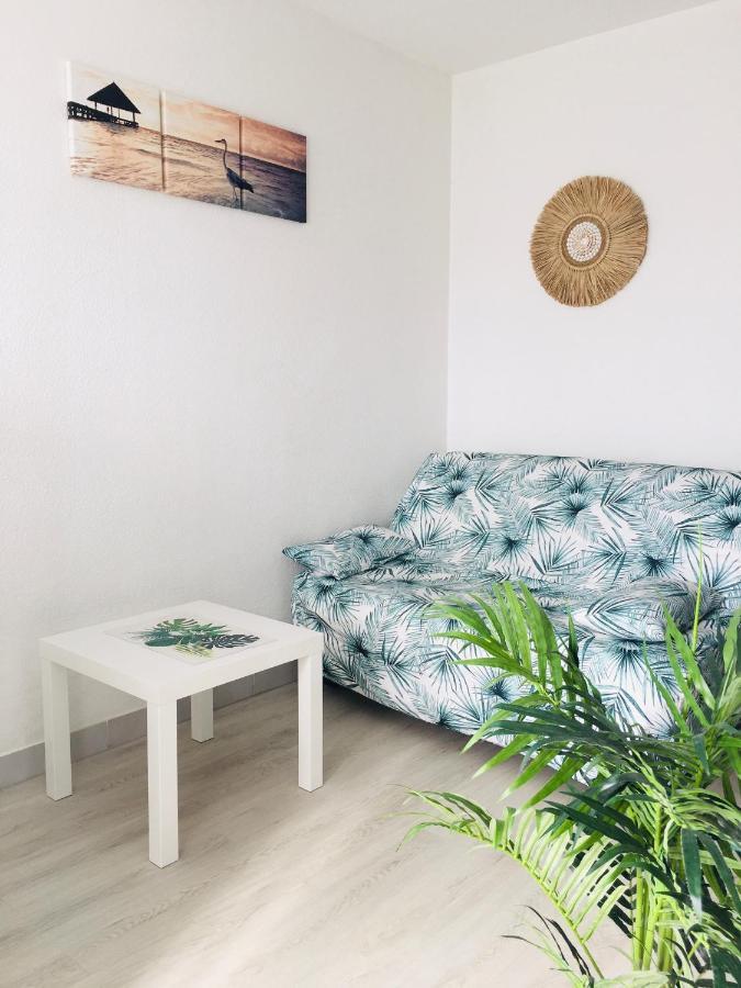 Studio Cosy Et Moderne Au Couchant Situe 150M De La Plage -Avec Parking Gratuit Prive - 25M2 - Climatise - Balcon - Wifi Gratuit La Grande-Motte Eksteriør bilde
